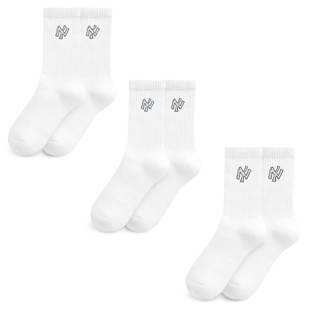 Ribbed NY Socks