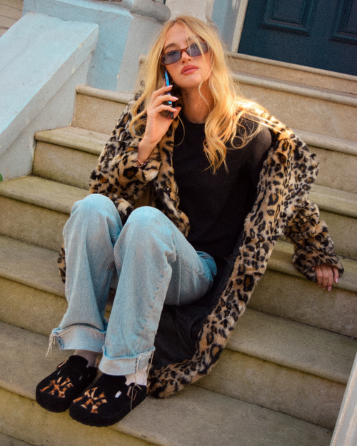 BLACK LEOPARD YORKIE SLIDE